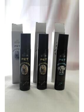 Sirius Groom Pet Grooming Bundle - 2 Detangling Mist & 1 Grooming Mist